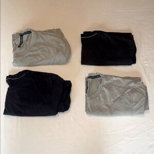 Set of four Ten Thousand brand Gray and Black Durable T-Shirts